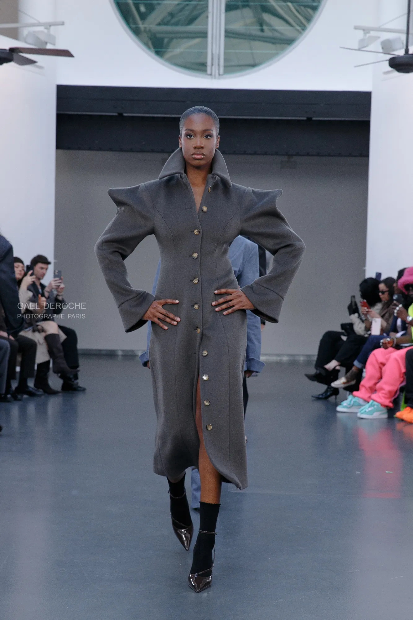 Mannequin pendant la Fashion Week