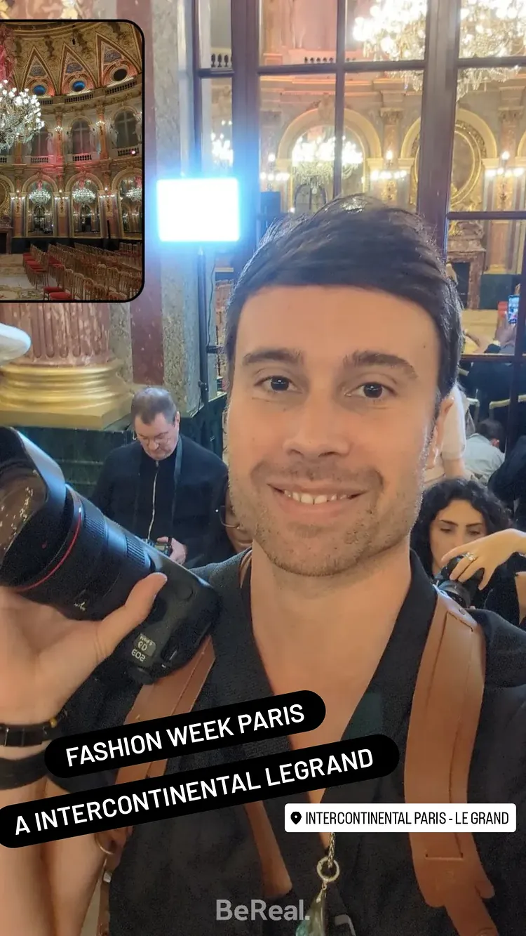 Gael Deroche lors d’un shooting photo